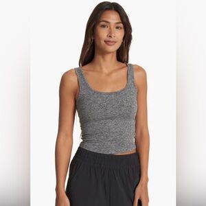 Vuori Halo Essential Tank Top. Heather Black. Size XS. Worn once! Pristine!